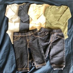 Bundle - 7pc Carter’s Classic Fall Looks Baby 3M
